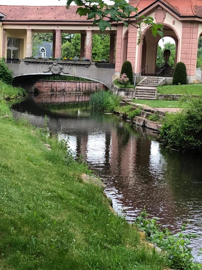 Ferienwohnung Villa Lowe Bad Brückenau Exterior foto